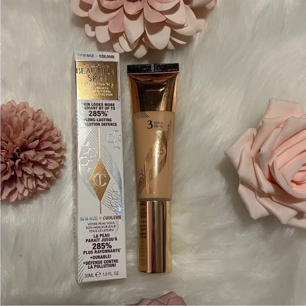 Charlotte Tilbury Beautiful Skin Foundation - Shade 3 Cool NIB
